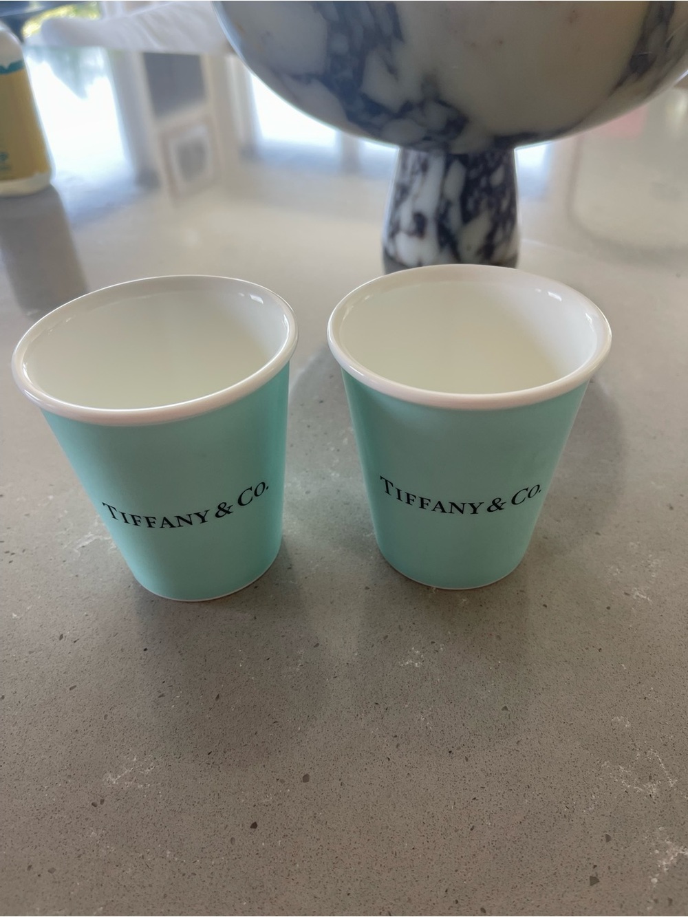 Tiffany & Co. Blue Paper Cups